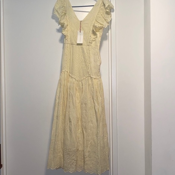 Love Shack Fancy-Cressida Eyelet Maxi Dress - Picture 9 of 9